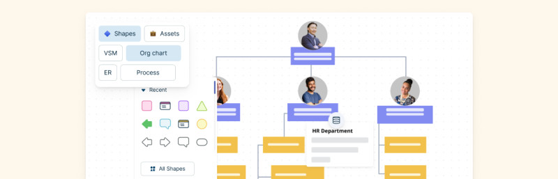 Creately org chart